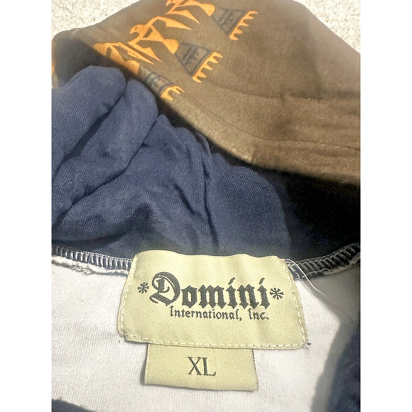 Domini International Hoodie Men’s XL Southwestern Aztec Thunderbird Pullover - Picture 2 of 6